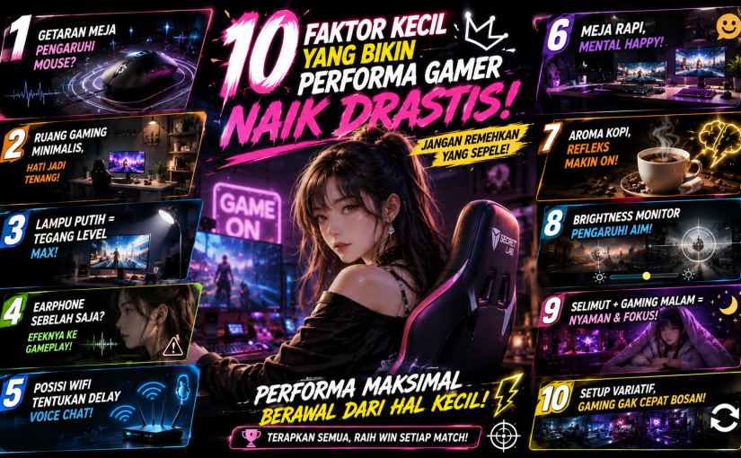 Rahasia Mengubah Desain Kamar Game Menjadi Lebih Fresh
