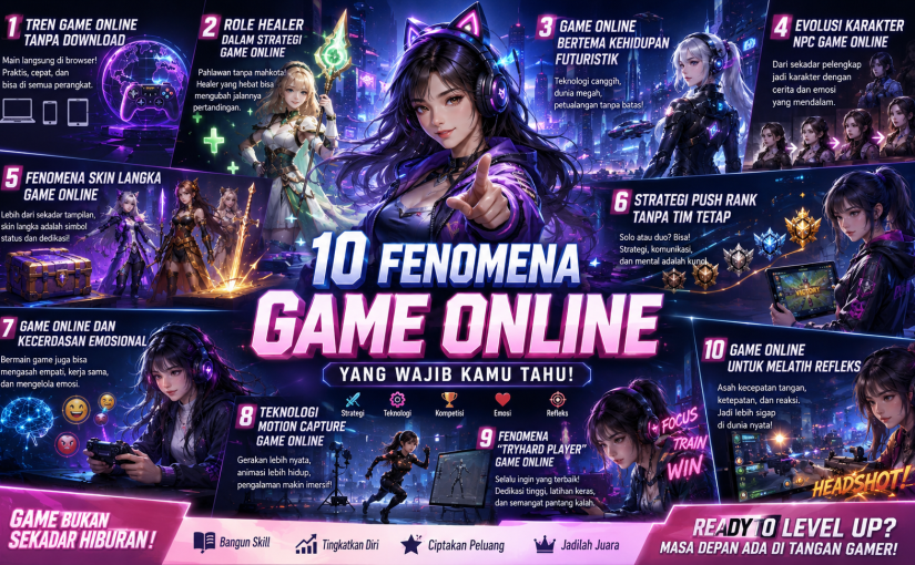 Rekomendasi Game Online Terbaik untuk Melatih Refleks Anda