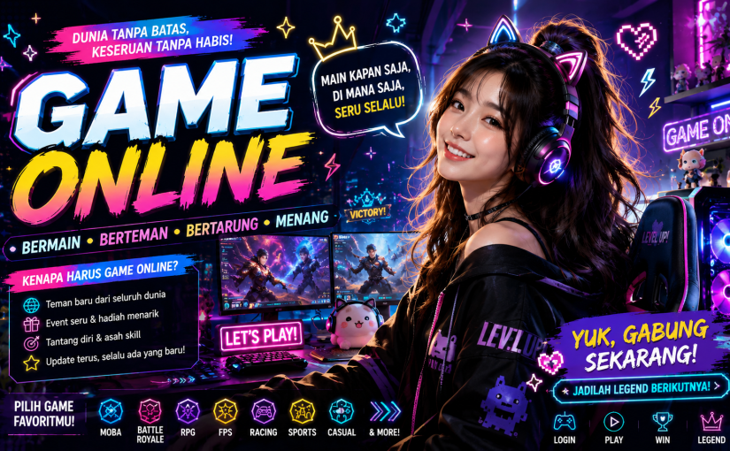 Menembus Batas Dunia Lewat Layar Game Online